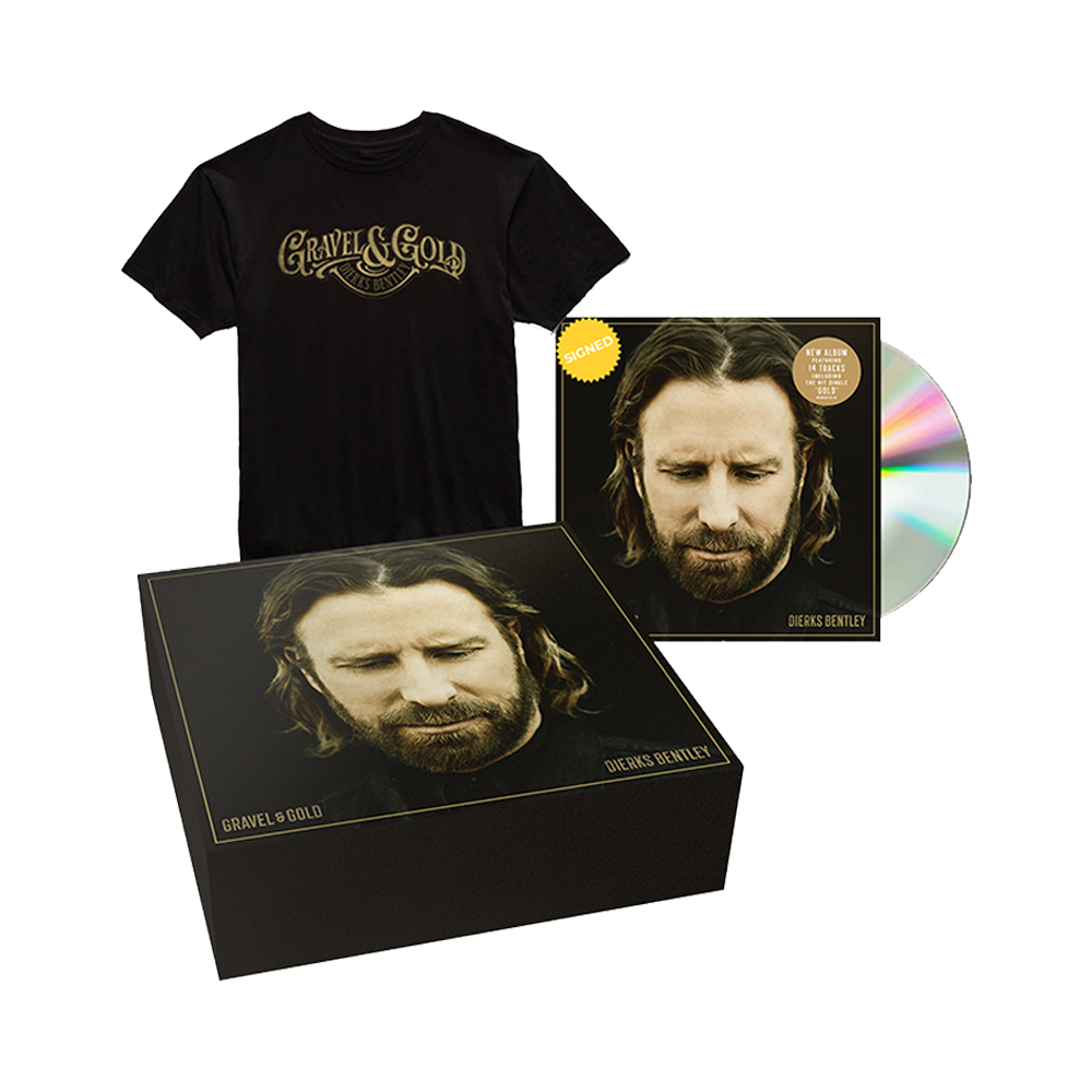 Gravel & Gold CD Box Set (CD + T-Shirt) – Dierks Bentley Official